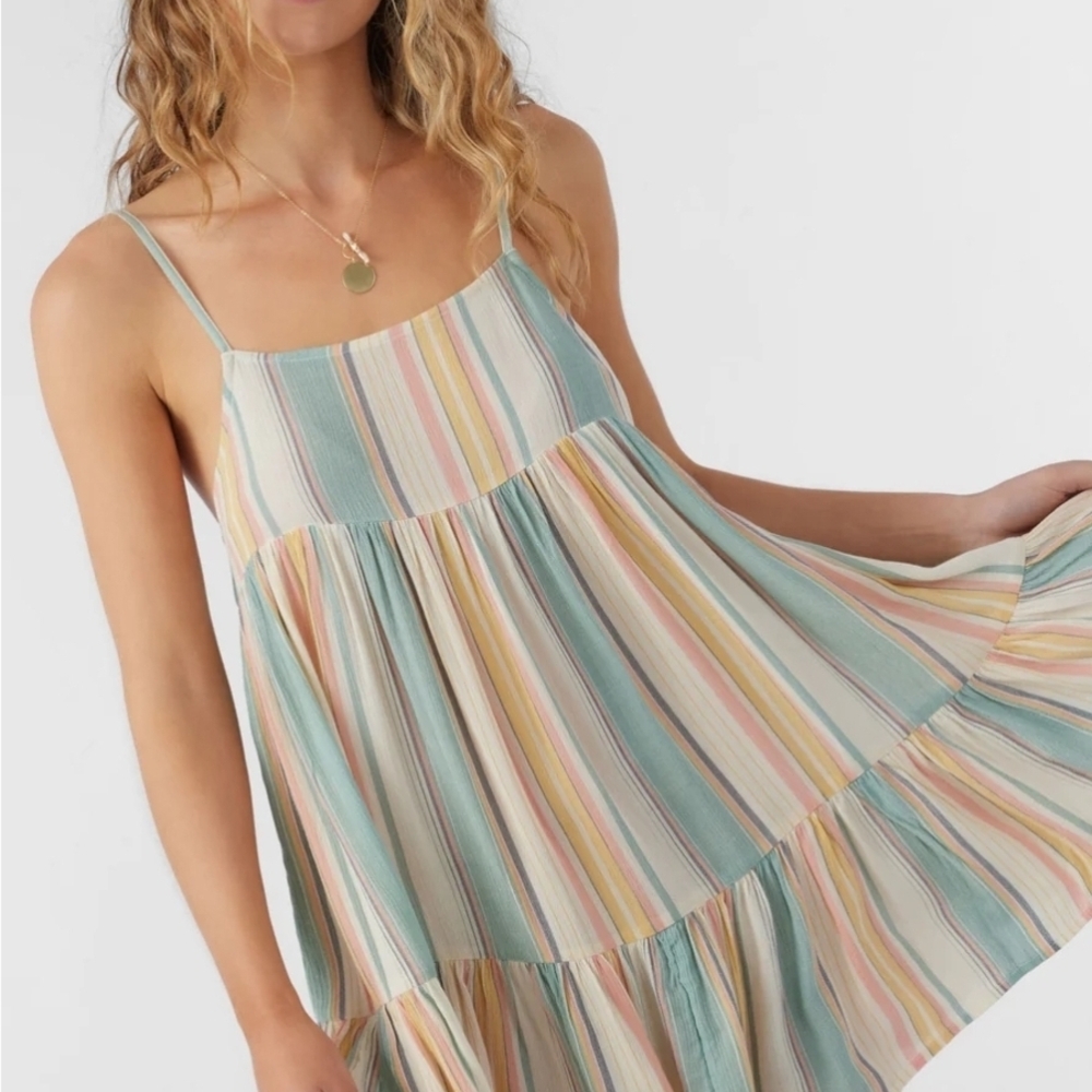 O'Neill Multicolor Striped Dress - XS